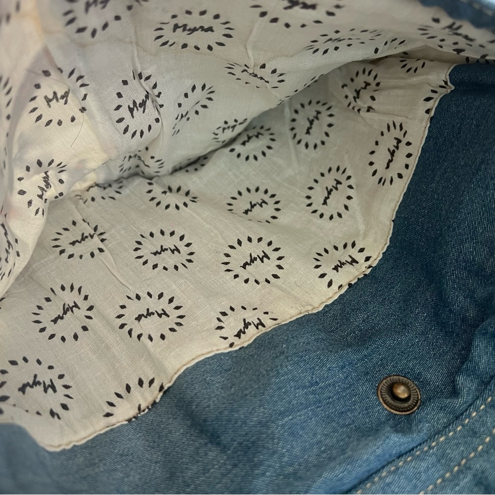 Patchwork Floral Denim Myra Bag - image 6